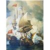 Image 2 : Circa 1820 British School Naval Battle Scene