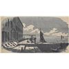 Image 1 : Antique PRINT scene The Gorge of Fort Sumter