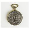 Image 1 : Men's Carved Train Pocket Watch