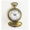 Image 2 : Men's Carved Train Pocket Watch