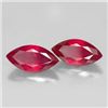 Image 2 : Pair 5.27ct Madagascar Red Ruby~ size 11.93 x 6.04