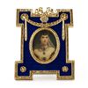 Image 1 : Blue Enameled Faberge Inspired Picture Frame