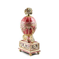 Madonna Lily Faberge Inspired Egg