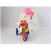 Image 2 : Mechanical Rabbit on a Tricycle Tin Toy