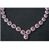 Image 2 : DIAMOND AND RUBY NECKLACE