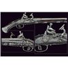 Image 2 : FRAZINO db Flintlock snaphaunce pistoL
