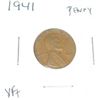 Image 1 : 1941 LINCOLN PENNY *NICE EARLY VERY FINE+ GRADE*!! PENNY CAME OUT OF SAFE BOX!!