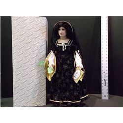 princess polly baby blue dress Stunning Black Velvet Tudor Gown/Dress Reenactment Anne Boleyn Size S
