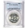 Image 1 : 1957-D FRANKLIN HALF DOLLAR, PCGS MS-64 FBL