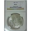Image 1 : 1881 MORGAN DOLLAR NGC MS-63