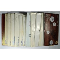 1976 THRU 1981 AND 1984 THRU 1989 U.S. UNCIRCULATED SETS IN ORIGINAL PACKAGING