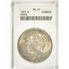 Image 1 : 1921 PEACE DOLLAR ANACS MS61