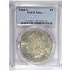 Image 1 : 1884-O MORGAN DOLLAR PCGS MS64+ BLAST WHITE