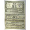 Image 1 : 20  1935 U.S. $1.00 SILVER CERTIFICATE, ( 5 ) ARE VF+ THE REST ALL VG OR BETTER