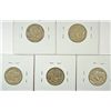 Image 2 : 5-1915 BUFFALO NICKELS "GRADING SET" (AG,GOOD,VG,FINE,VF)