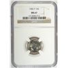Image 1 : 1982 ROOSEVELT DIME NGC MS-67