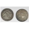 Image 2 : 1834 VG+ & 1835 GOOD(DAMAGED) BUST DIMES