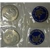 Image 4 : ( 4 ) 1971 UNC 40% SILVER EISENHOWER DOLLARS IN ORIGINAL MINT CELLO PACKAGES
