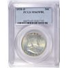 Image 1 : 1958-D FRANKLIN HALF DOLLAR PCGS MS65 FBL