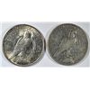 Image 2 : ( 2 ) NICE CIRCULATED PEACE SILVER DOLLARS,  1922-P  AND 1922-D