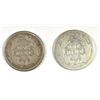 Image 2 : 1876-CC VG/FINE & 1877-CC VG/FINE SEATED DIMES
