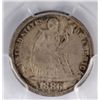 Image 2 : 1886 SEATED DIME, PCGS MS-64 COLORS!