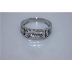 15.2 CTW CZ RING .925 STERLING SILVER