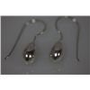 Image 1 : DROP FRENCH WIRE EARRINGS .925 STERLING SILVER