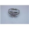 Image 1 : 23.1 CTW CZ RING .925 STERLING SILVER