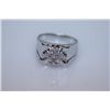 Image 1 : 24.3 CTW CZ RING .925 STERLING SILVER