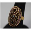 Image 2 : FASHION JEWELRY BRASS RING; SYNTHETIC CZ