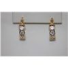 Image 1 : 14K GOLD PLATED CZ EARRINGS