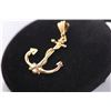 Image 2 : 14K GOLD PLATED ANCHOR CHARM PENDANT