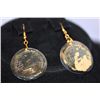 Image 1 : FANCY FASHION JEWELRY ANTIQUE COLOR ROUND EARRINGS