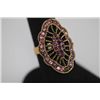 Image 2 : FASHION JEWELRY BRASS RING; SYNTHETIC CZ