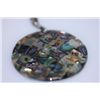 Image 2 : FANCY FASHION JEWELRY MULTICOLOR ROUND PENDANT