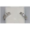 Image 2 : CZ FASHION JEWELRY .925 STERLING SILVER EARRING