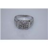 Image 1 : 16.0 CTW CZ RING .925 STERLING SILVER