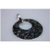 Image 2 : FANCY FASHION JEWELRY MULTICOLOR ROUND PENDANT