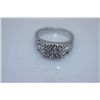 Image 1 : 22.9 CTW CZ RING .925 STERLING SILVER