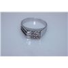 Image 1 : 15.9 CTW CZ RING .925 STERLING SILVER