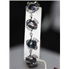 Image 2 : FANCY FASHION JEWELRY BLACK PEARL AND CZ BRACELET