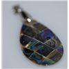 Image 2 : FANCY FASHION JEWELRY MULTICOLOR TEARDROP PENDANT