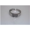Image 1 : 16.2 CTW CZ RING .925 STERLING SILVER