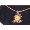 Image 1 : FANCY FASHION BRASS FROG NECKLACE