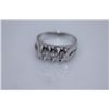 Image 1 : 20.3 CTW CZ RING .925 STERLING SILVER