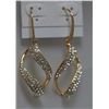Image 2 : CZ DANGLING FASHION JEWELRY EARRING