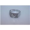 Image 1 : 14.6 CTW CZ RING .925 STERLING SILVER