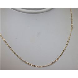 14K GOLD PLATED CHAIN 16"
