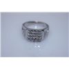 Image 1 : 17.6 CTW CZ RING .925 STERLING SILVER